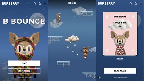 burberry mythical games|burberry b bounce game.